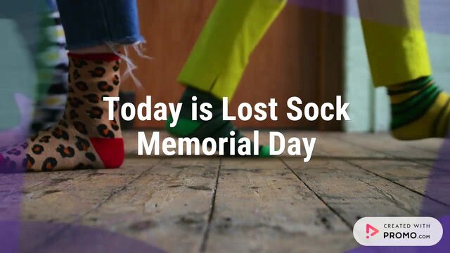 Lost Sock Memorial Day Video Template
